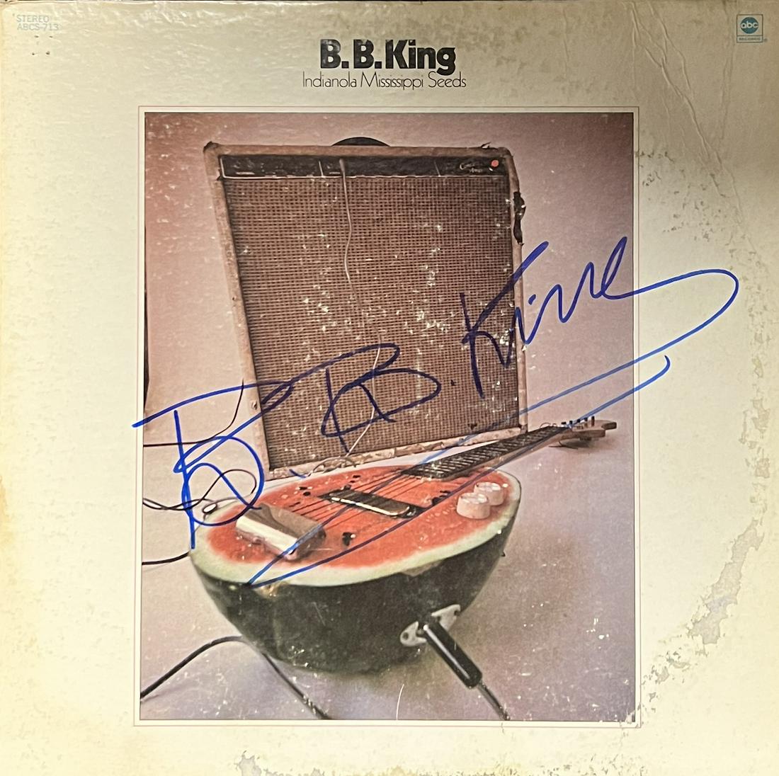 BB King Autographed Album (1 of 1)