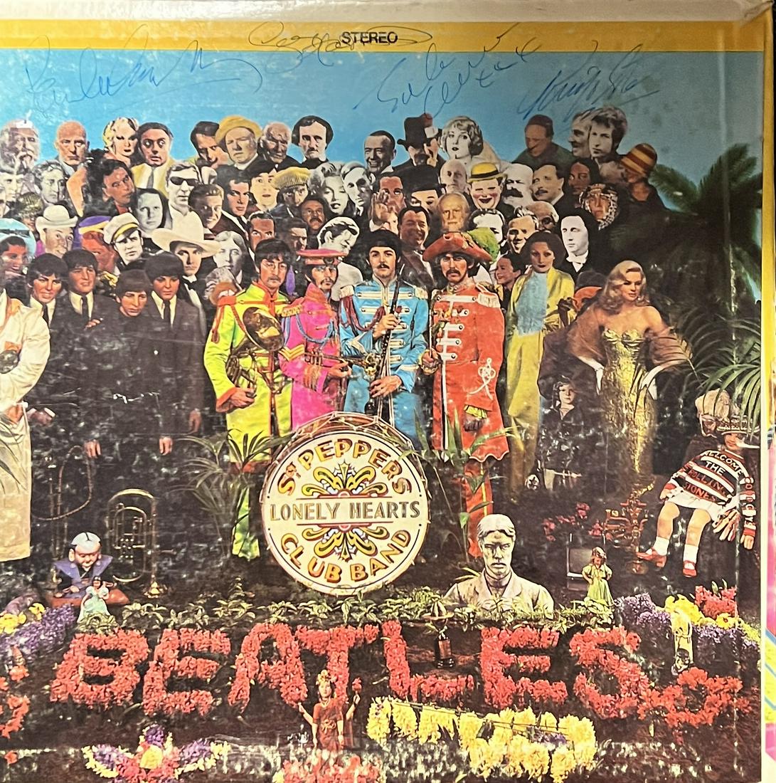 The Beatles Autographed Album All 4!: Displays are not framed, and can be framed for a cost. Framed items will state they are framed in the name of the item. All signed items come with a COA. Ask any and all questions BEFORE bidding. Sign