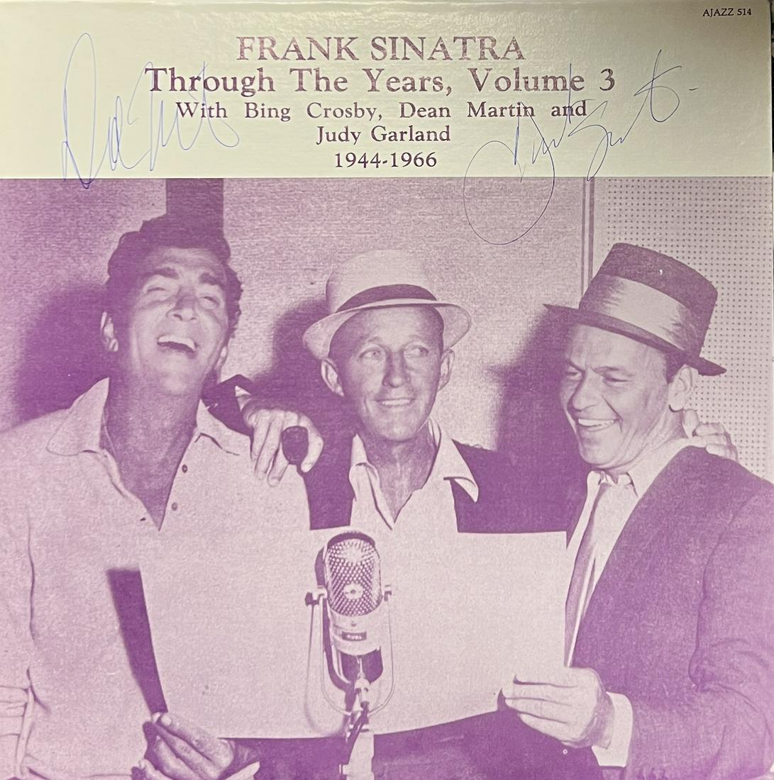 Dean Martin Frank Sinatra Autographed ALBUM (1 of 1)
