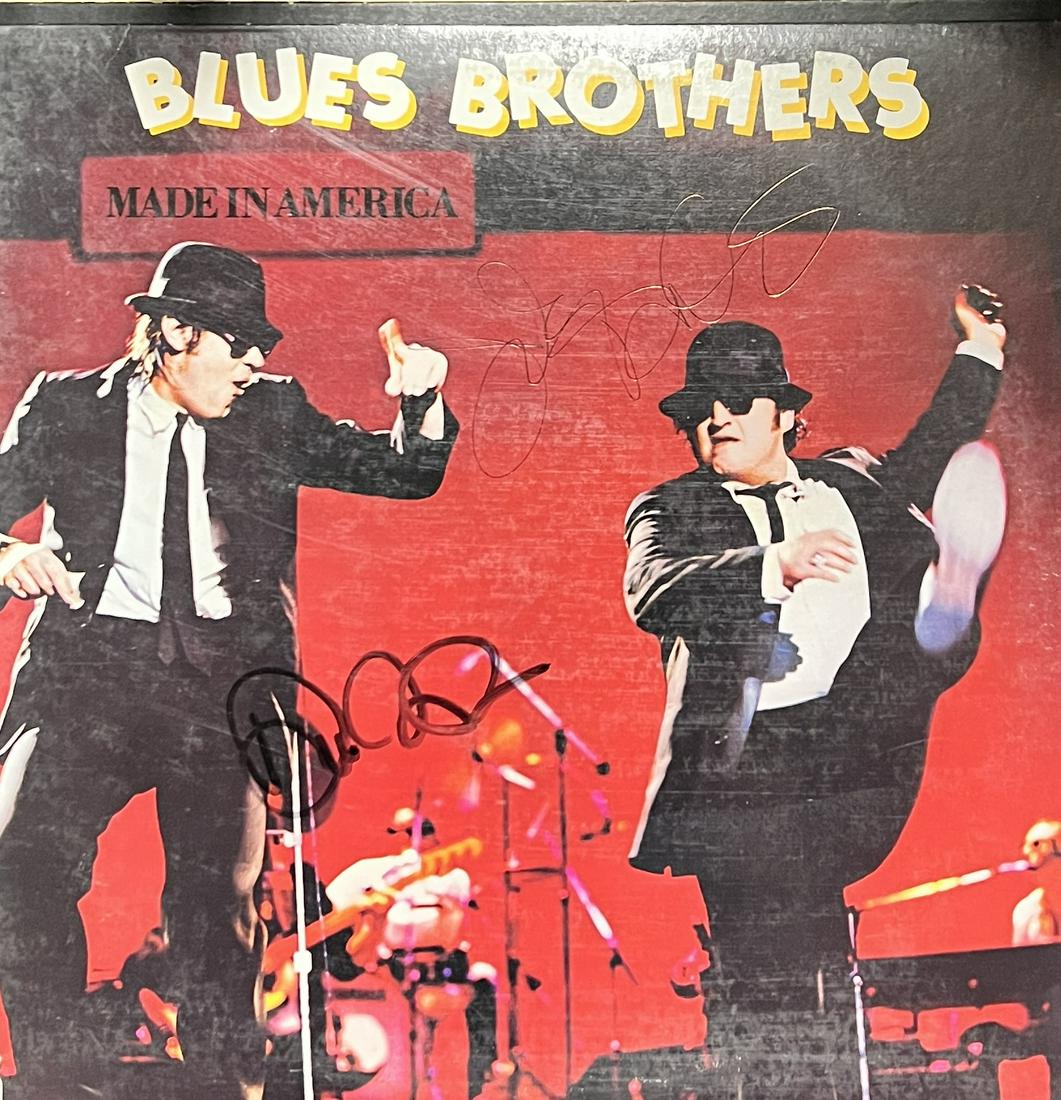 The Blues Autographed Album JOHN BELUSHI Akroyd (1 of 1)