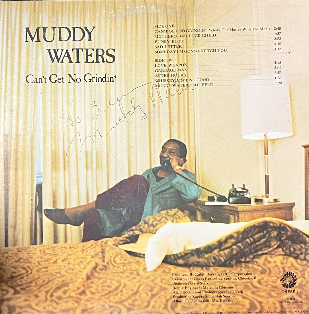 Muddy Waters Autographed ALBUM (1 of 1)