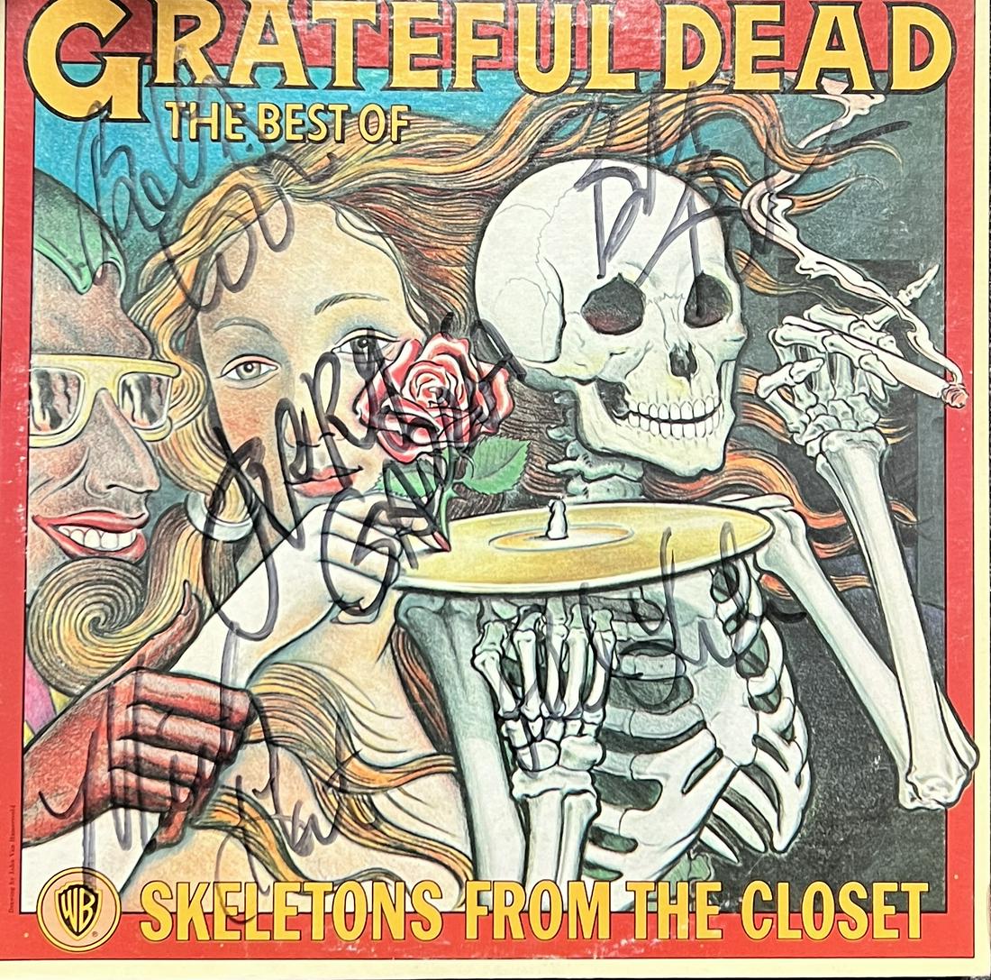 Grateful Dead Autographed Album Jerry and the Band! (1 of 1)