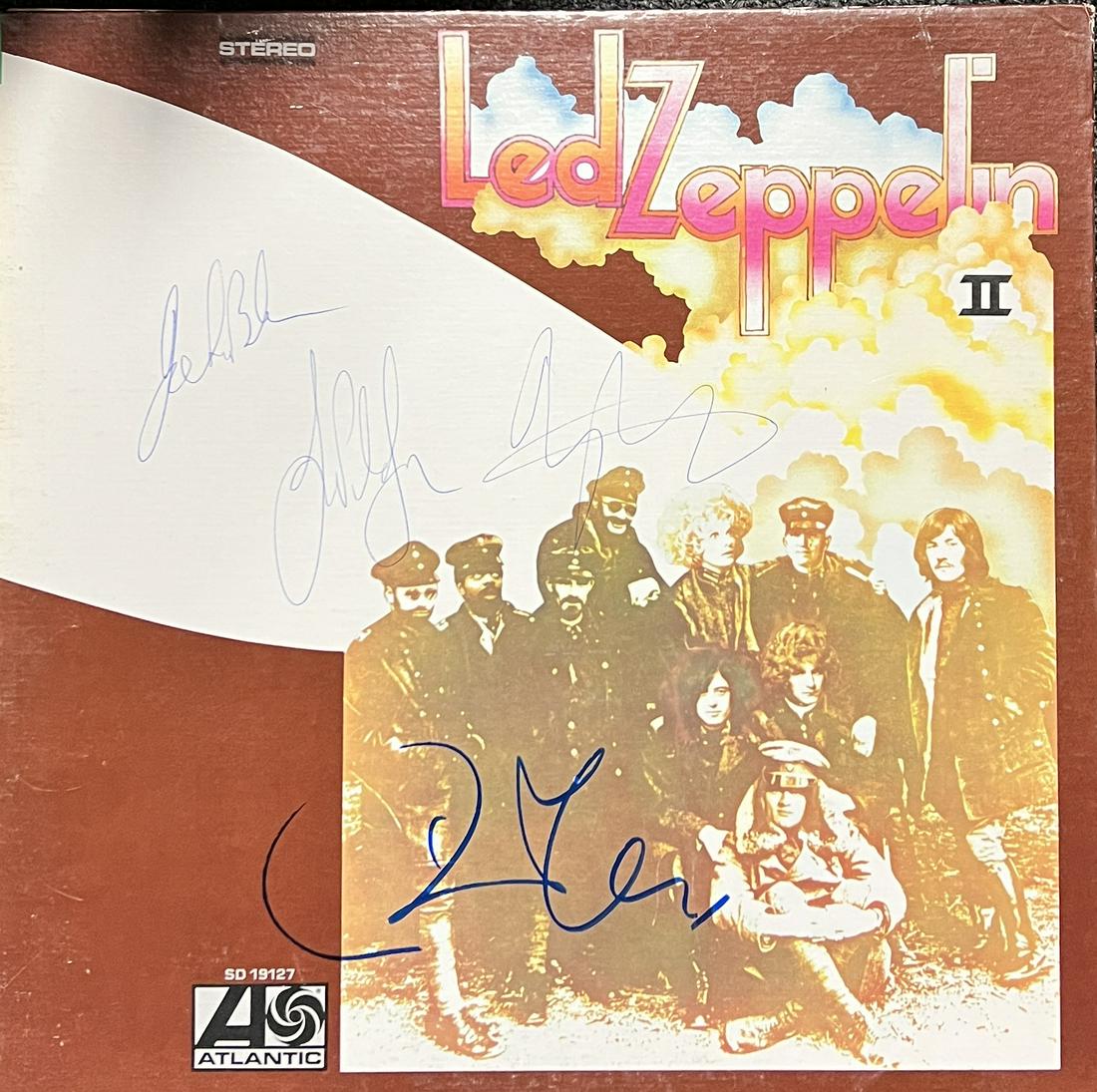 Led Zeppelin Autographed Album All 4 BONHAM! (1 of 1)