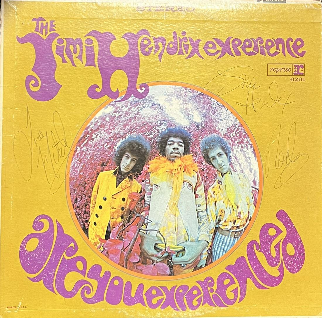 Jimi Hendrix EXP Autographed Album RARE! (1 of 1)