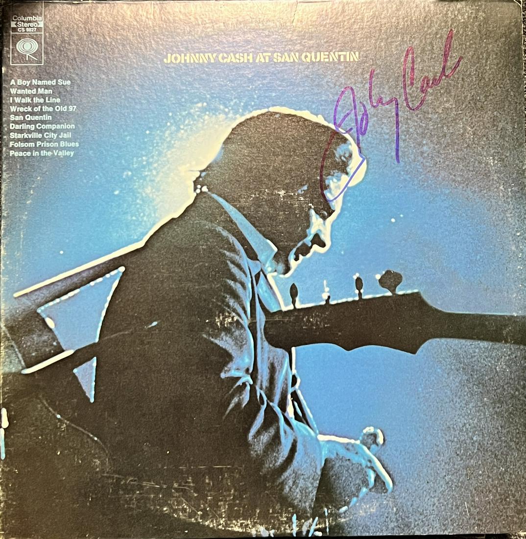 Johnny Cash Autographed Album (1 of 1)