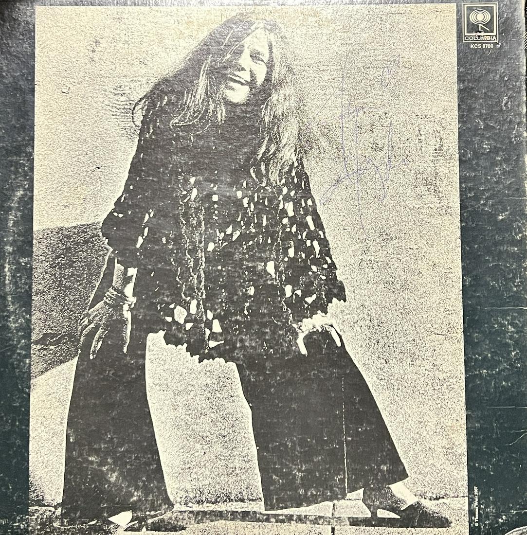 Janis Joplin Autographed Album RARE (1 of 1)