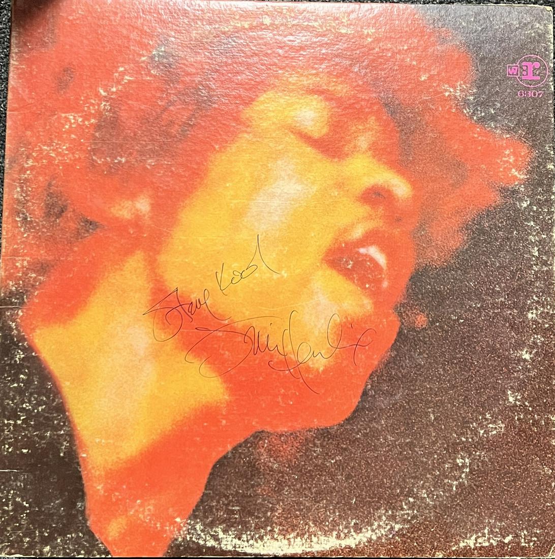 Jimi Hendrix Autographed Album RARE (1 of 1)