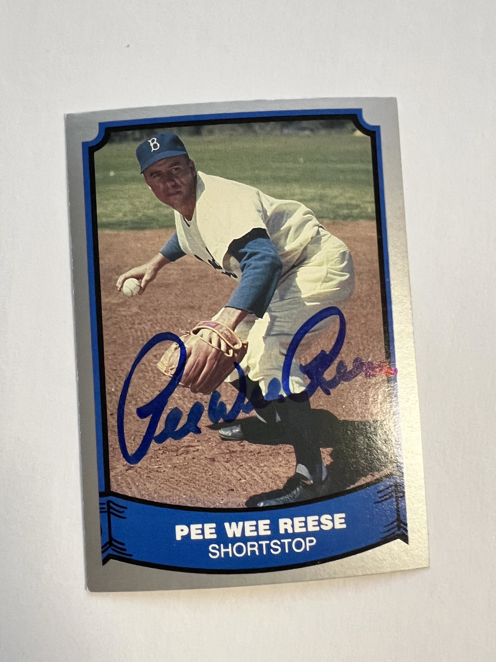 Pee Wee Reese AUTOGRAPHED Card (1 of 1)