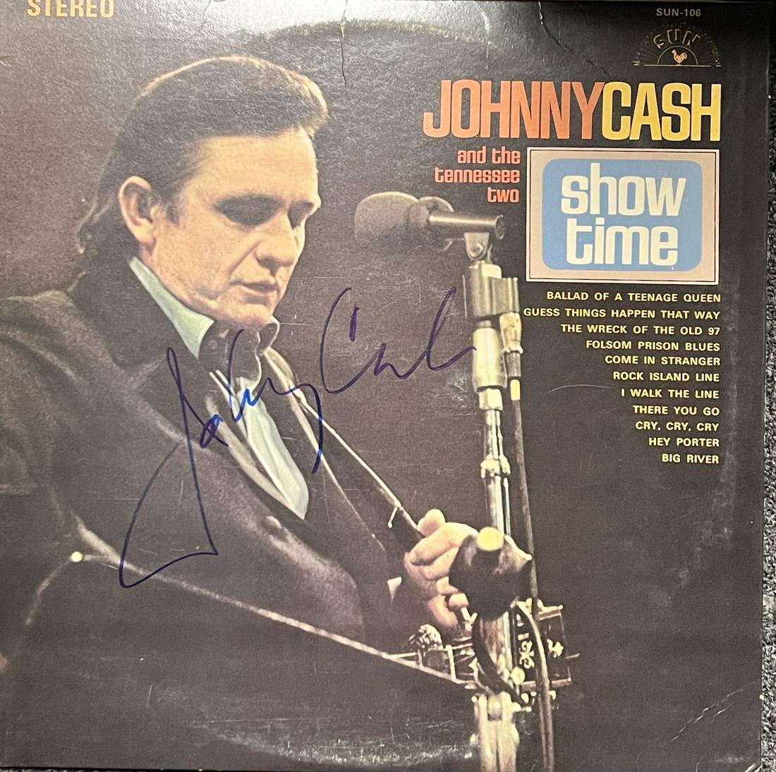 Johnny Cash Autographed Album (1 of 1)
