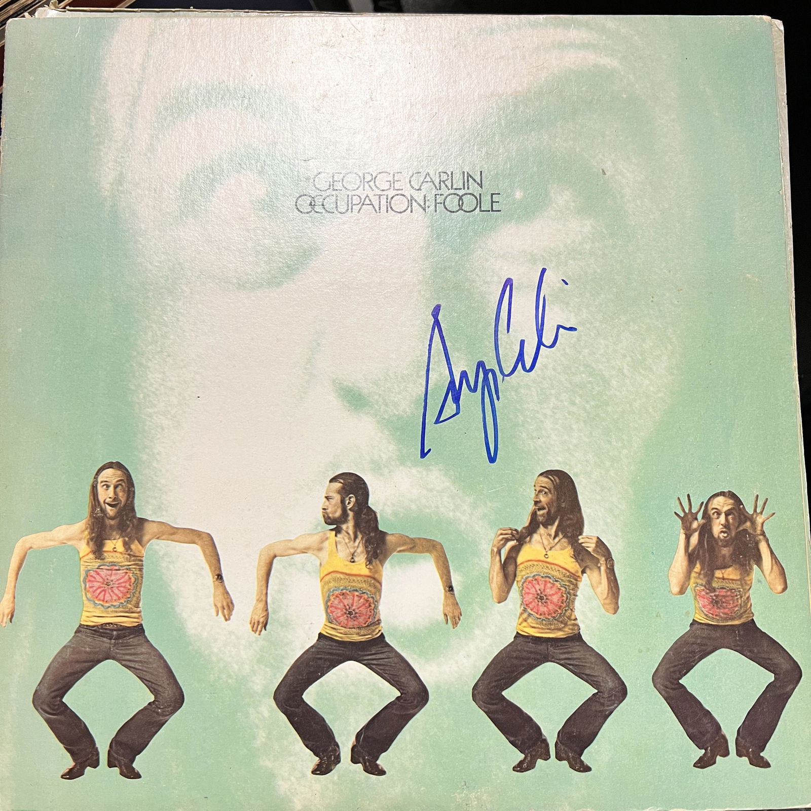 George Carlin Autographed Album (1 of 1)