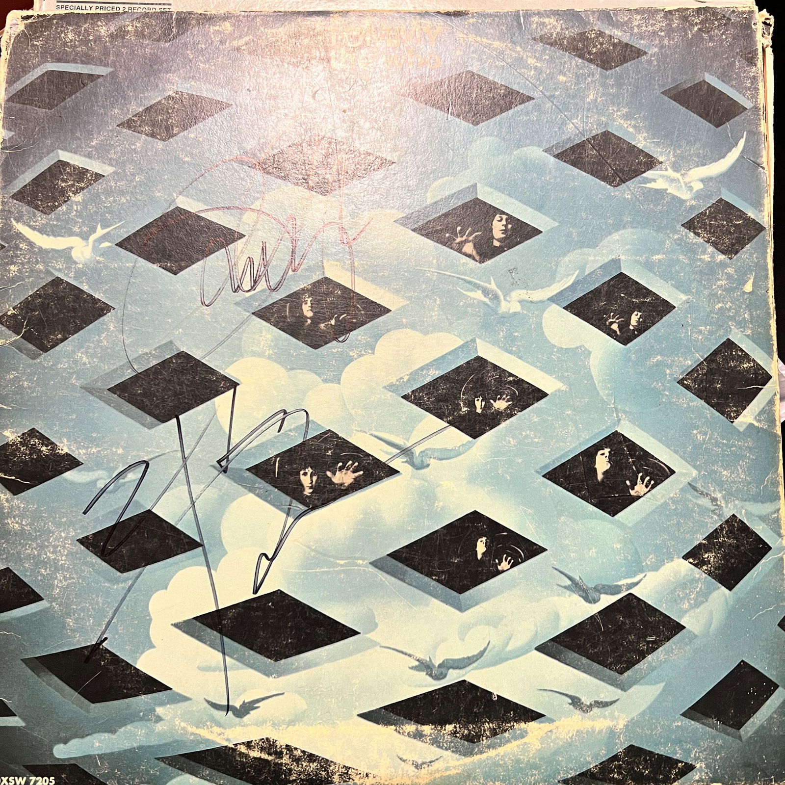 Pete Townshend Daltrey Autographed ALBUM (1 of 1)