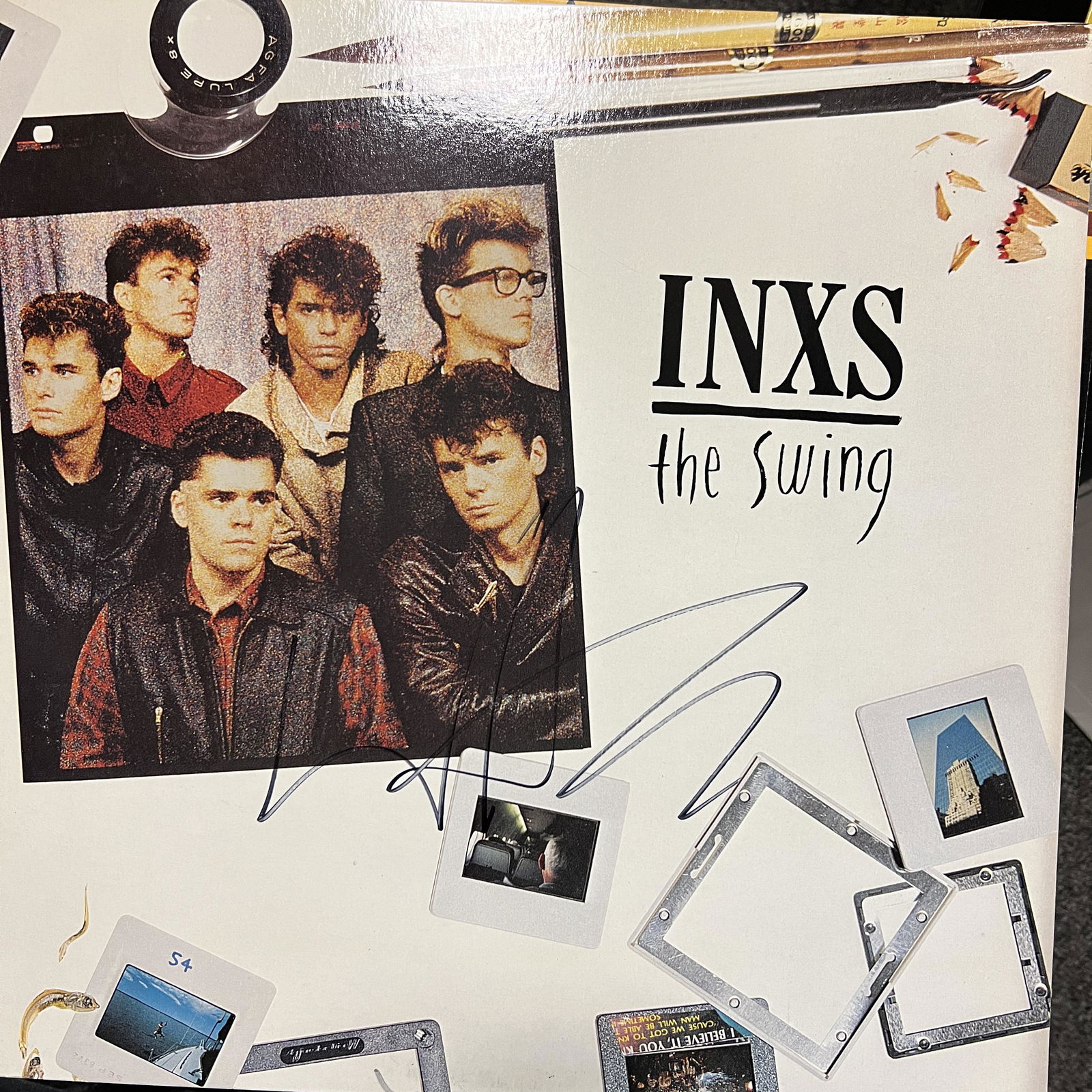 Michael Hutchence Autographed Album (1 of 1)