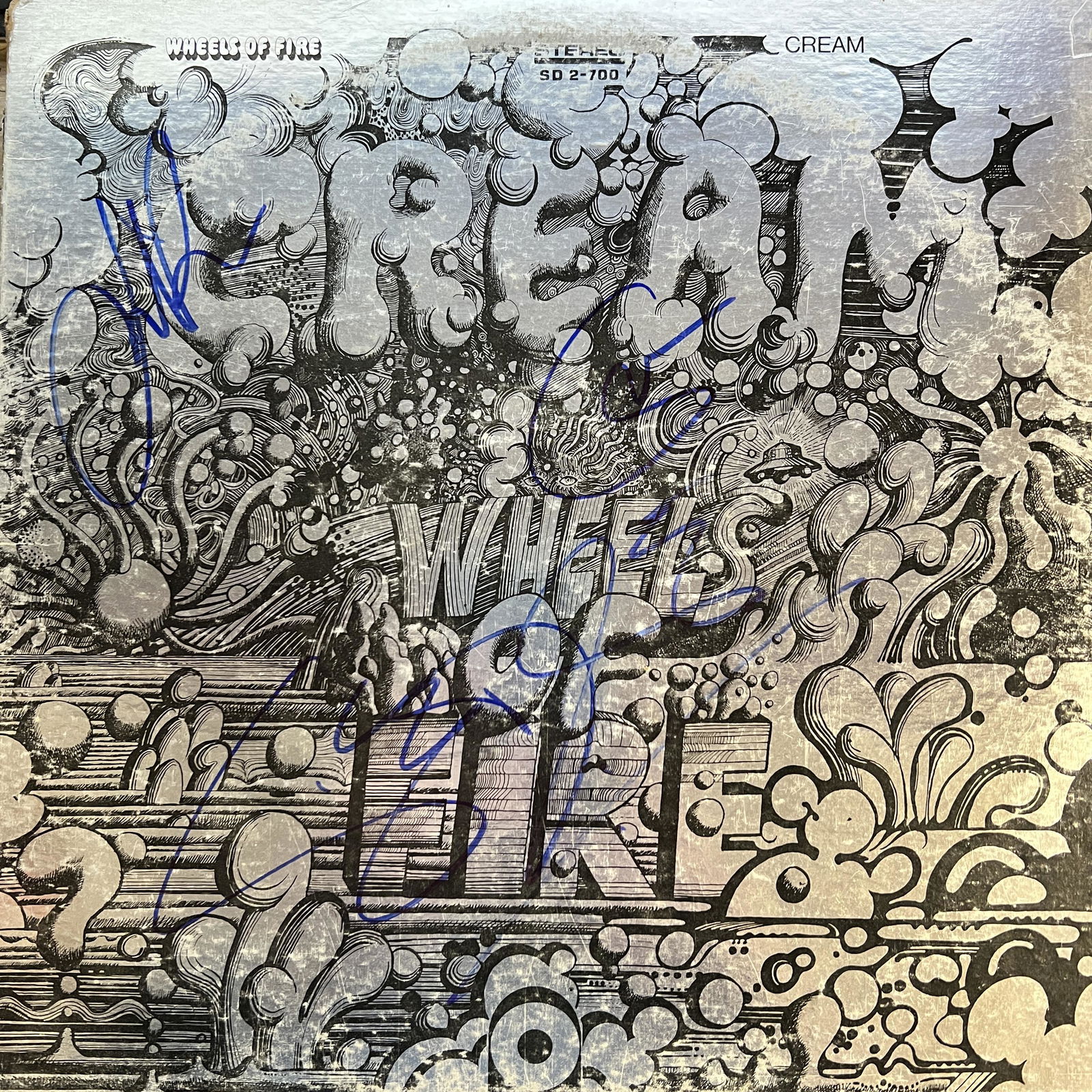 Cream Autographed Album All 3 (1 of 1)
