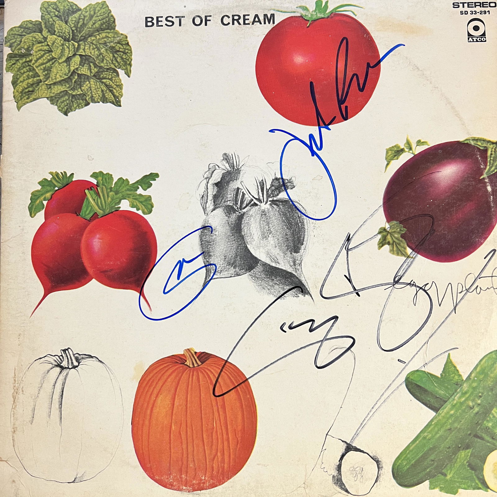 Cream Autographed Album All 3 (1 of 1)