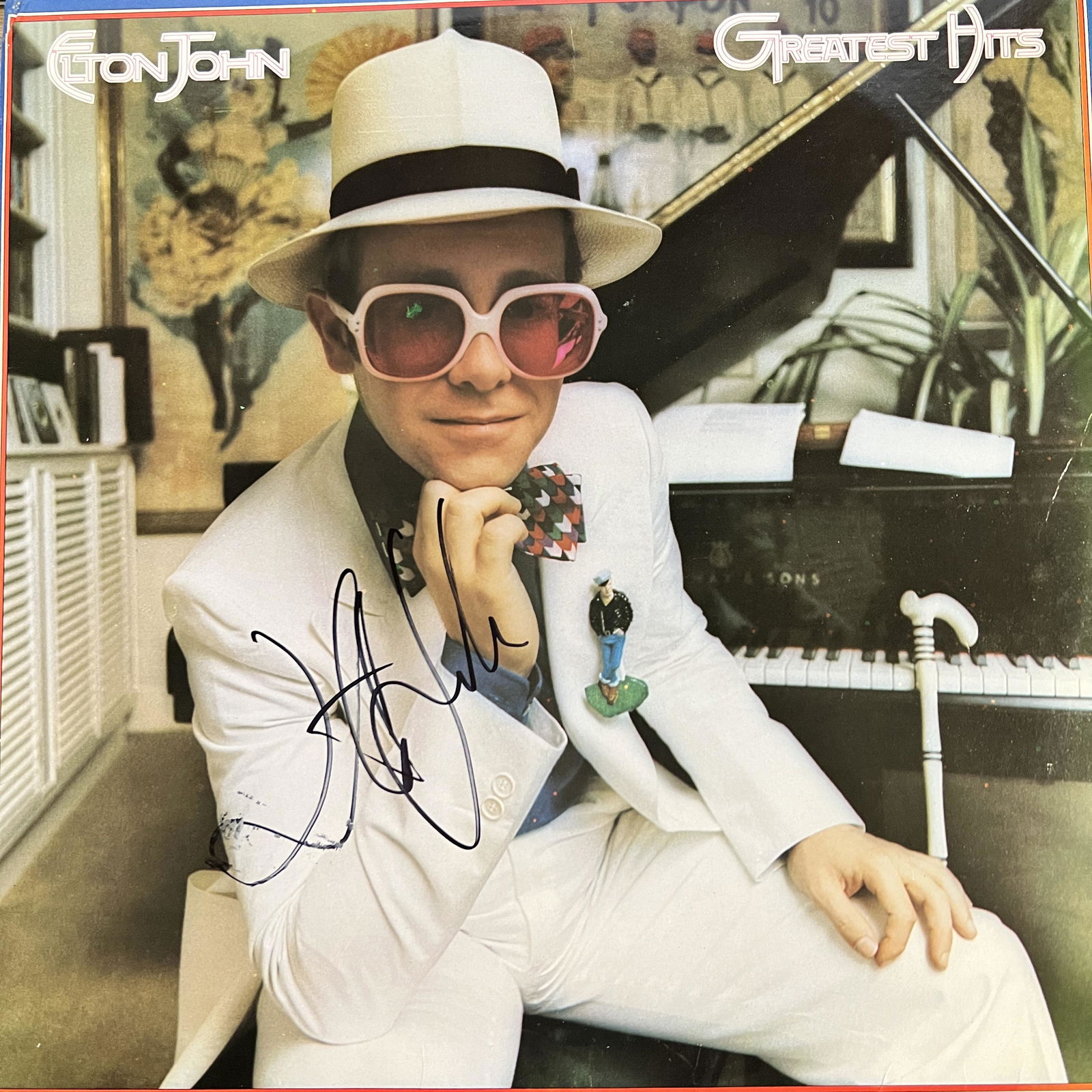 Elton John Autographed Album (1 of 1)