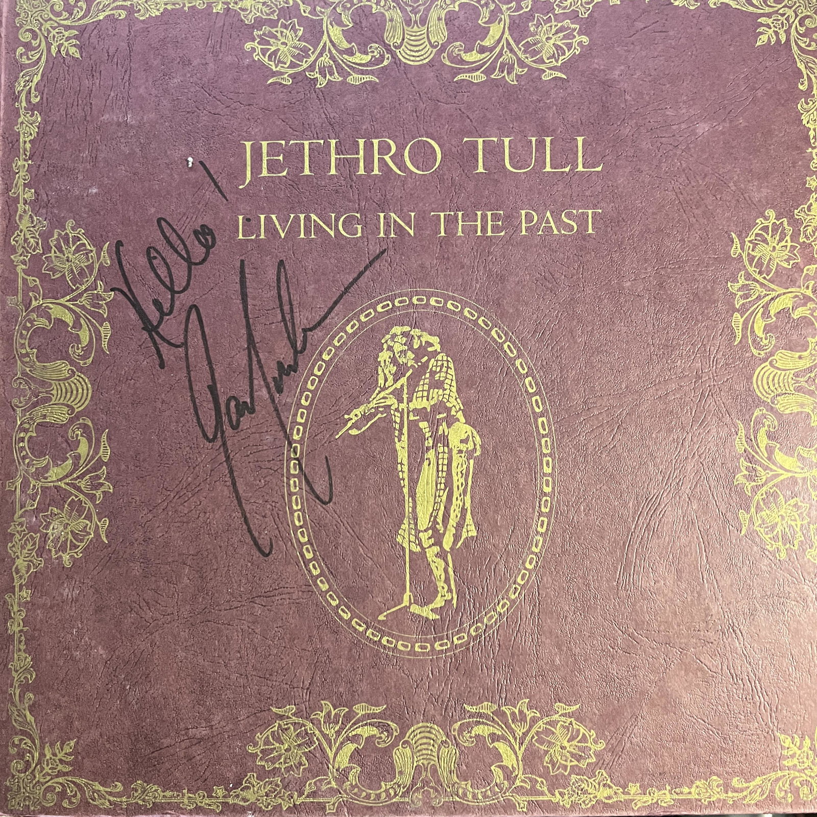 Ian Anderson Autographed ALBUM: Displays are not framed, and can be framed for a cost. Framed items will state they are framed in the name of the item. All signed items come with a COA. Ask any and all questions BEFORE bidding. Sign
