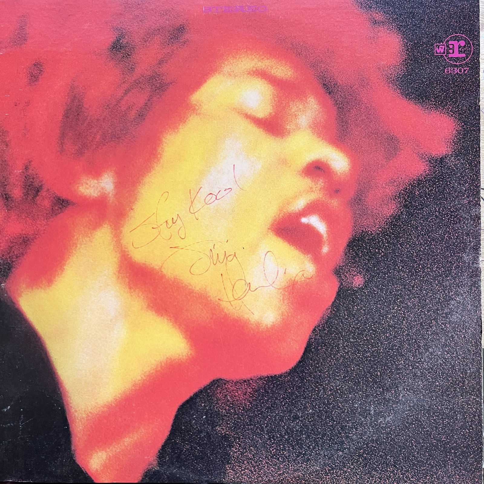 Jimi Hendrix Autographed Album (1 of 1)
