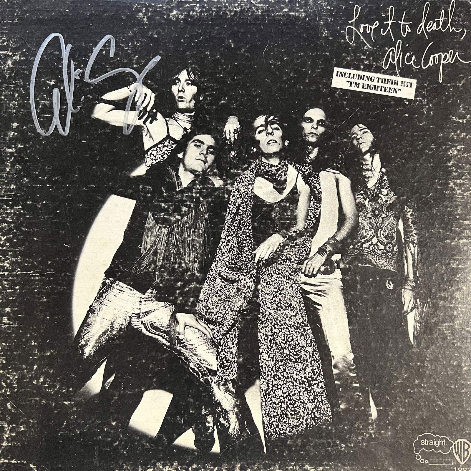 Alice Cooper Autographed Album (1 of 1)
