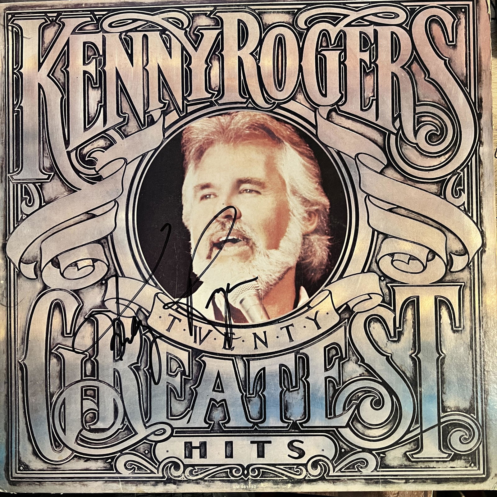 Kenny Rogers Autographed Album (1 of 1)
