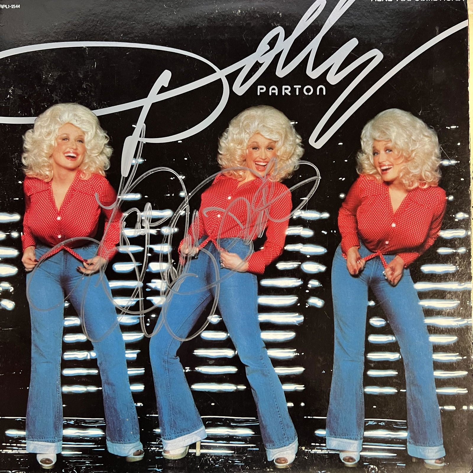 Dolly Parton Autographed Album (1 of 1)