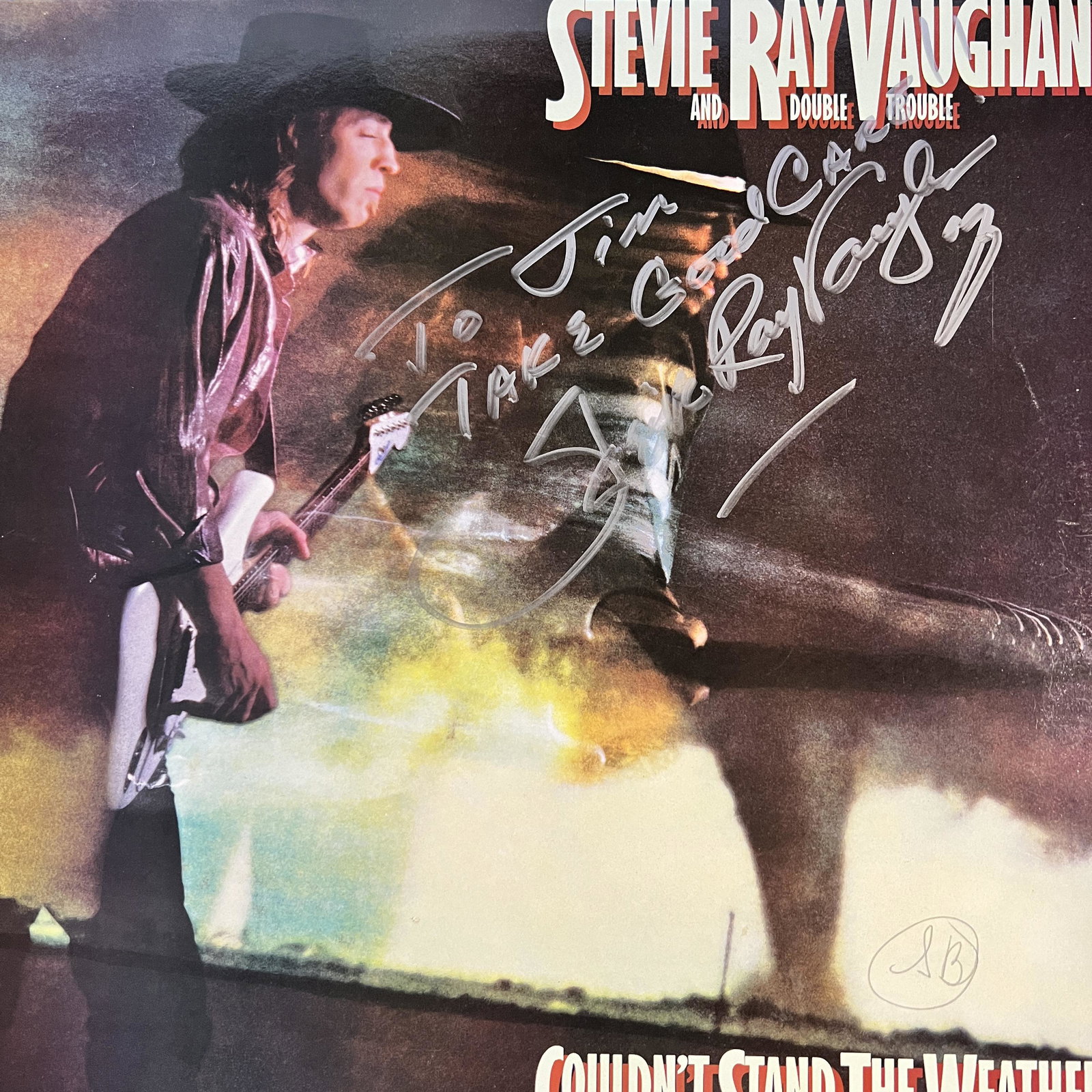 Stevie Ray Vaughan Autographed Album: Displays are not framed, and can be framed for a cost. Framed items will state they are framed in the name of the item. All signed items come with a COA. Ask any and all questions BEFORE bidding. Sign