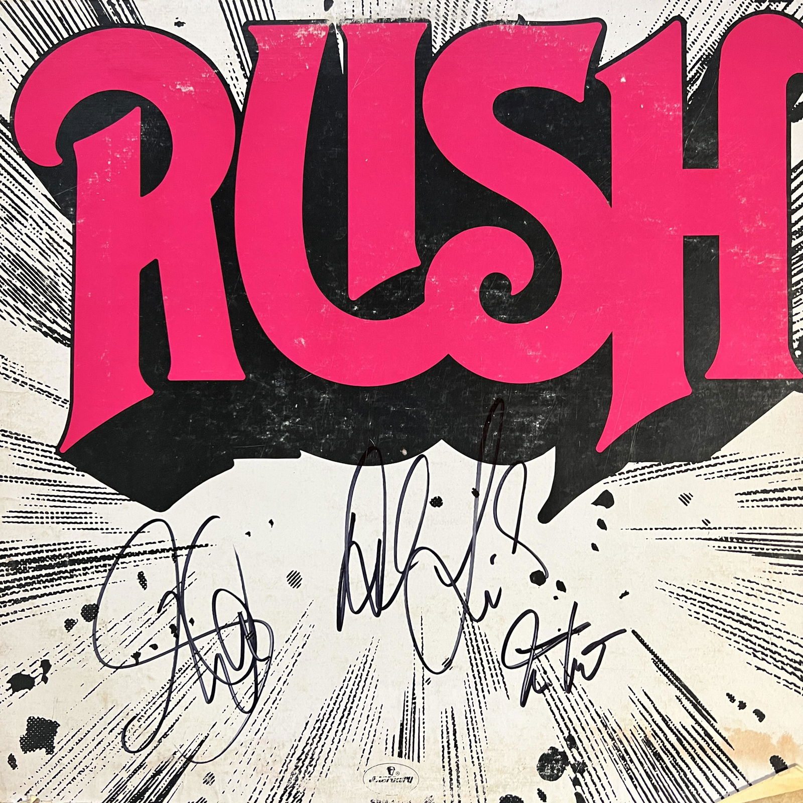 Rush Autographed Album All 3 (1 of 1)