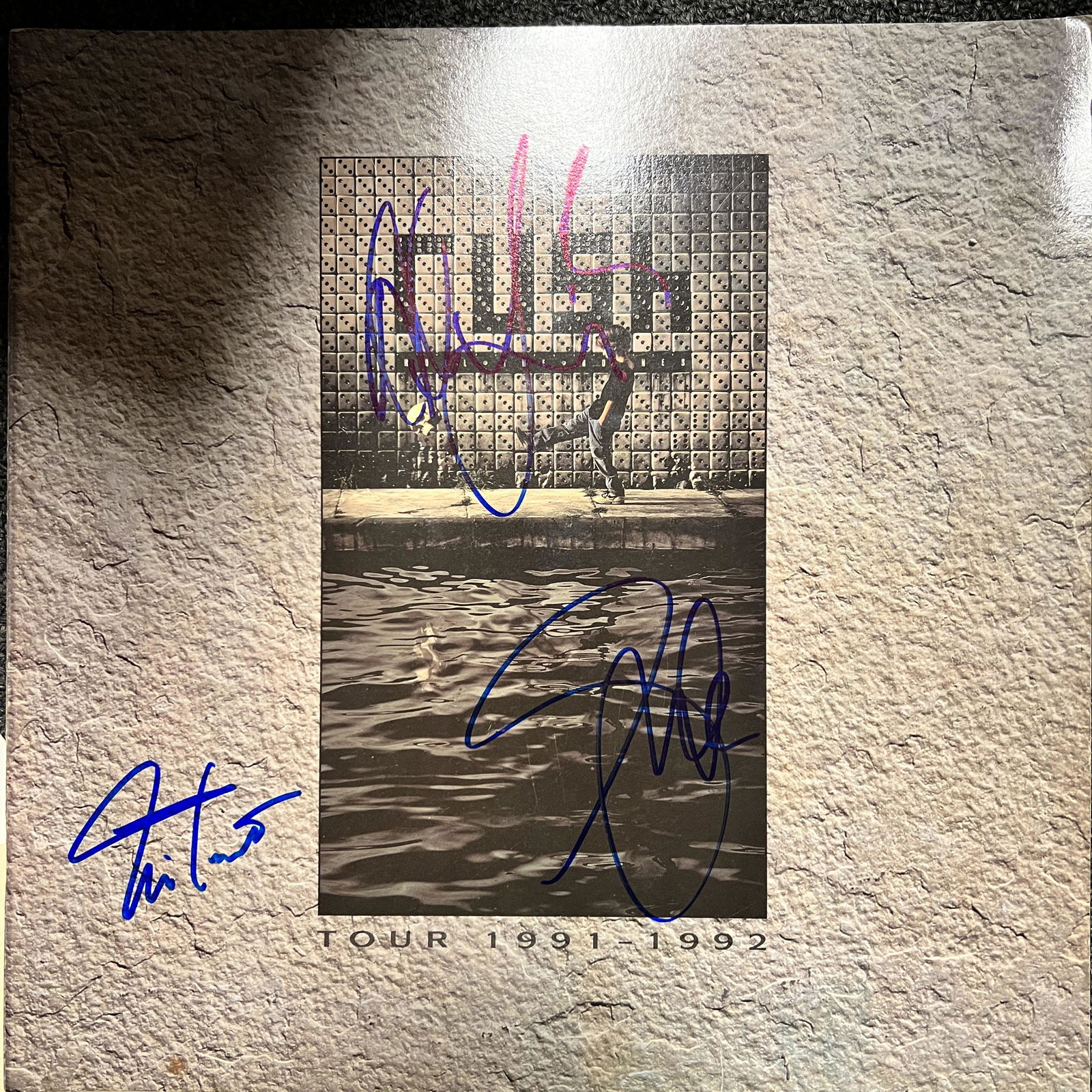 Rush Autographed Concert Program All 3 (1 of 1)
