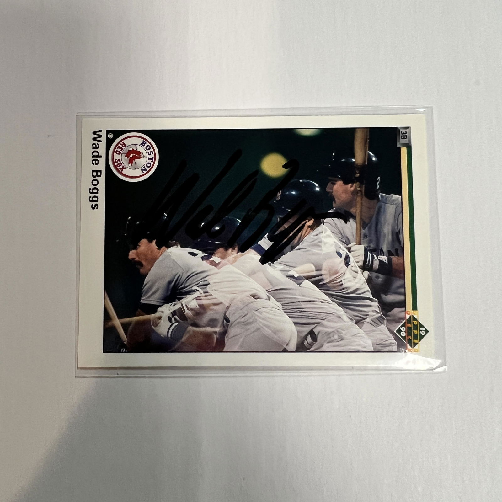 Wade Boggs Autographed Card (1 of 1)