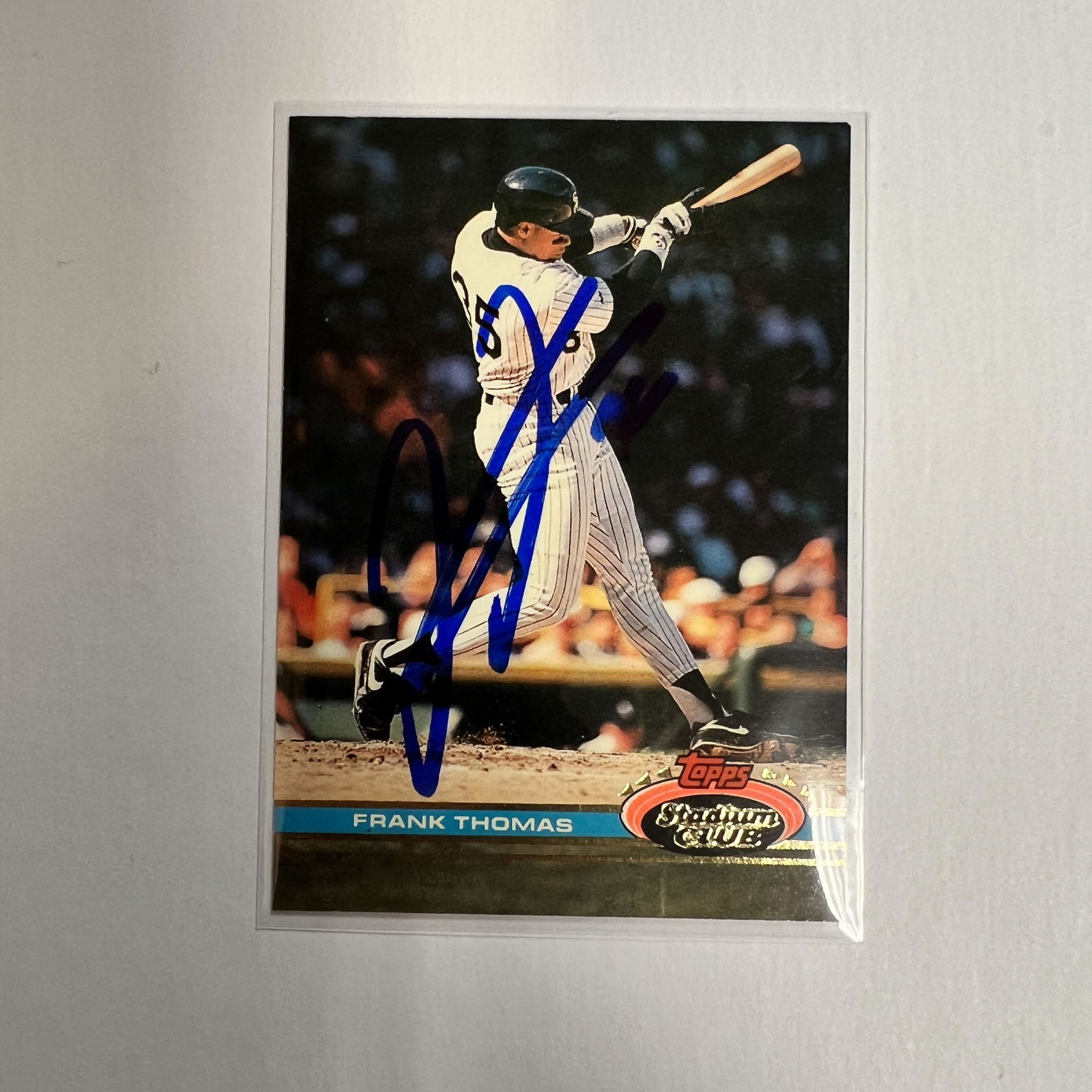 Frank Thomas Autographed Card (1 of 1)