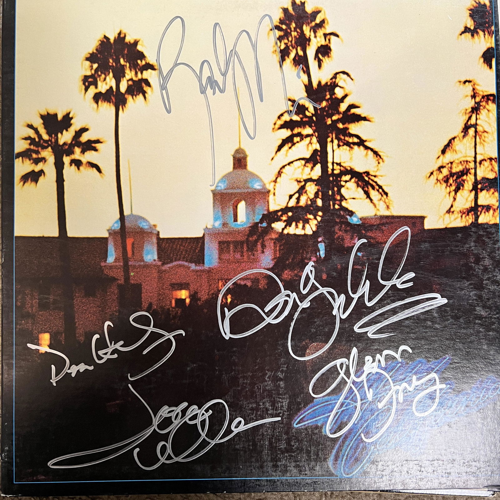 The Eagles Autographed Album All 5 (1 of 1)