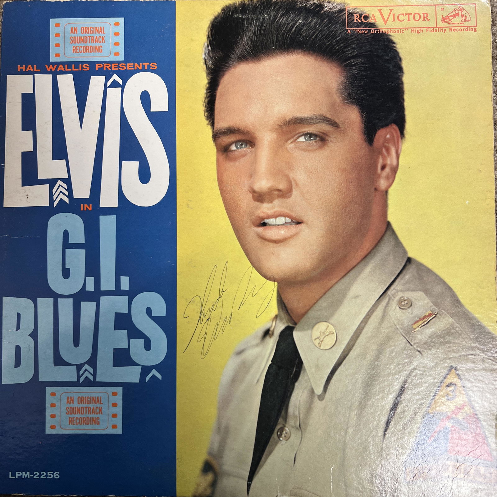 Elvis Presley Autographed Album (1 of 1)