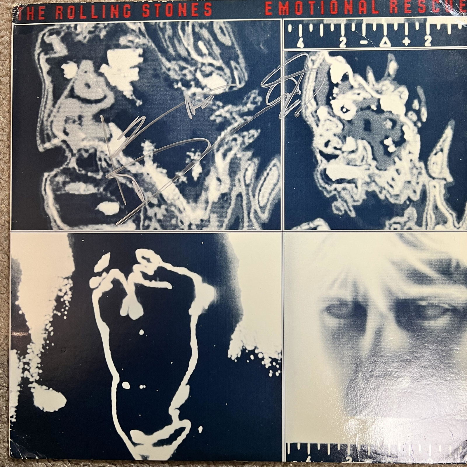 Keith Richards Autographed Album (1 of 1)