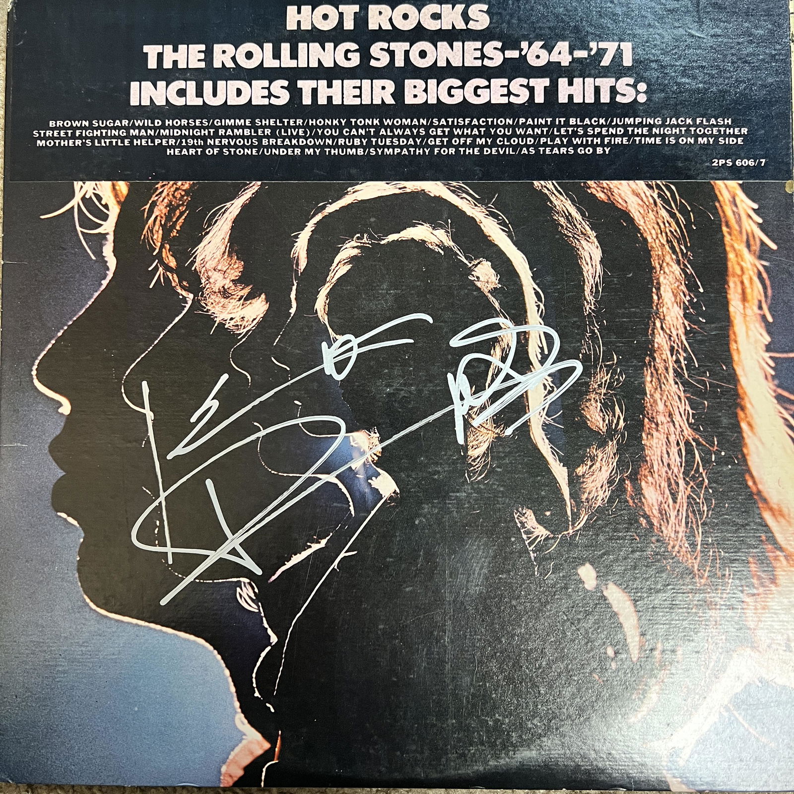 Keith Richards Autographed Album (1 of 1)