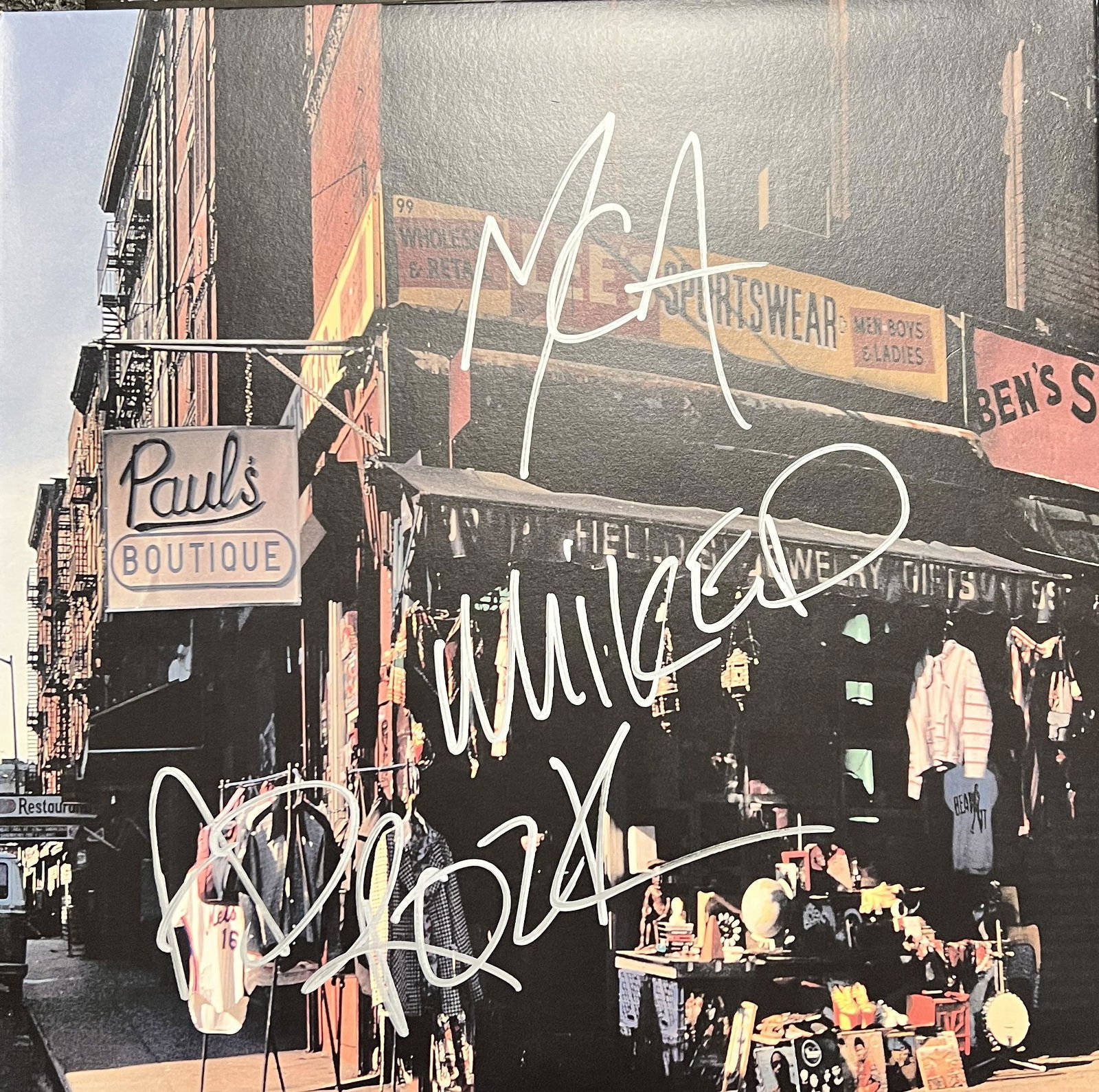 The Beastie Boys Autographed Album All 3 (1 of 1)