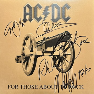 Ac/dc Autographed Album All 5