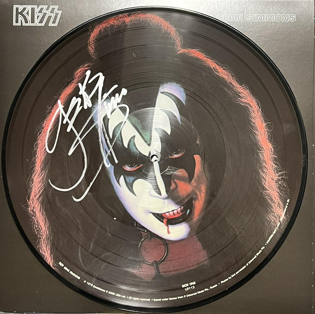 GENE Simmons Autographed Album (1 of 1)