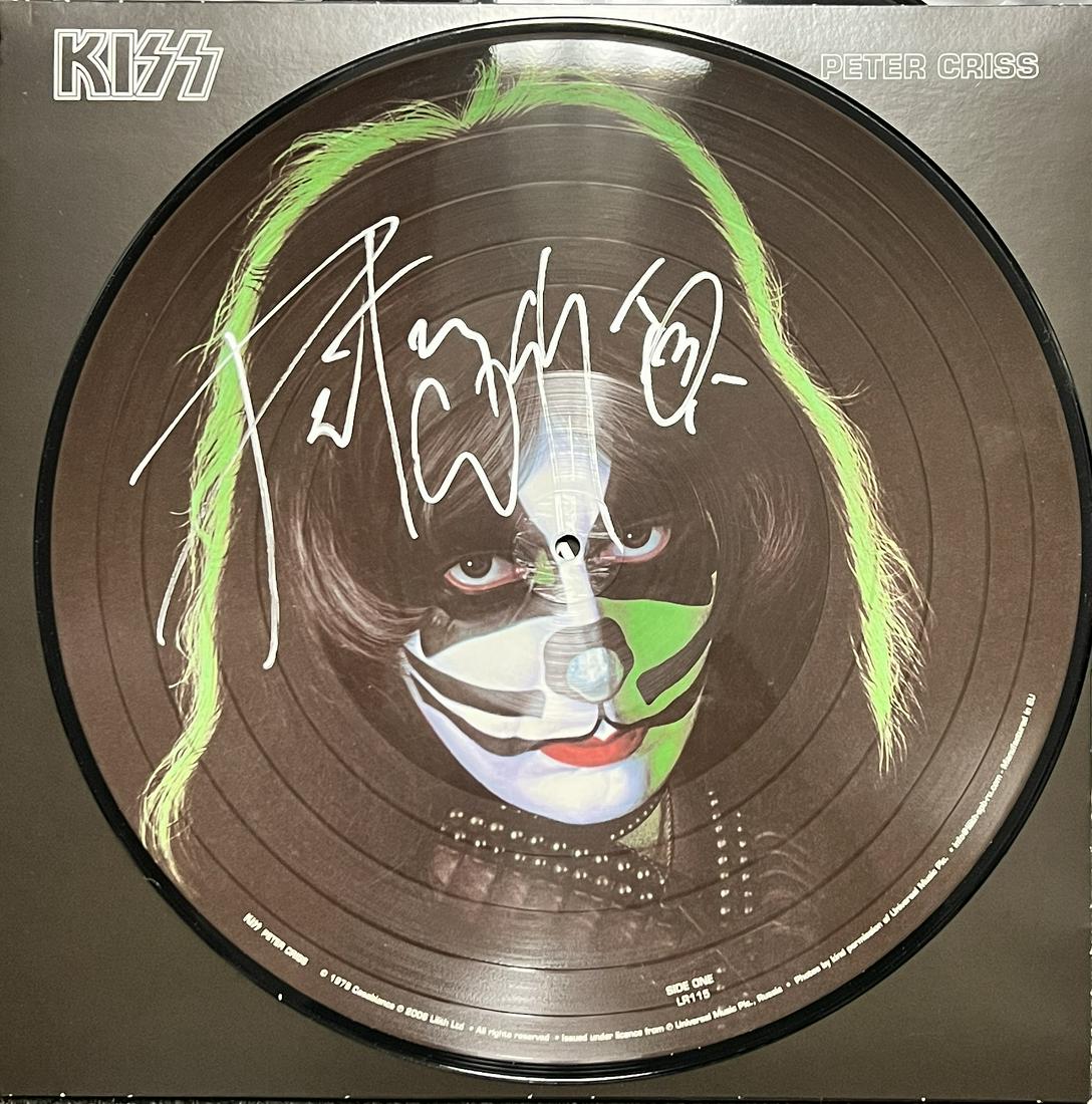 Peter Criss Autographed Album (1 of 1)