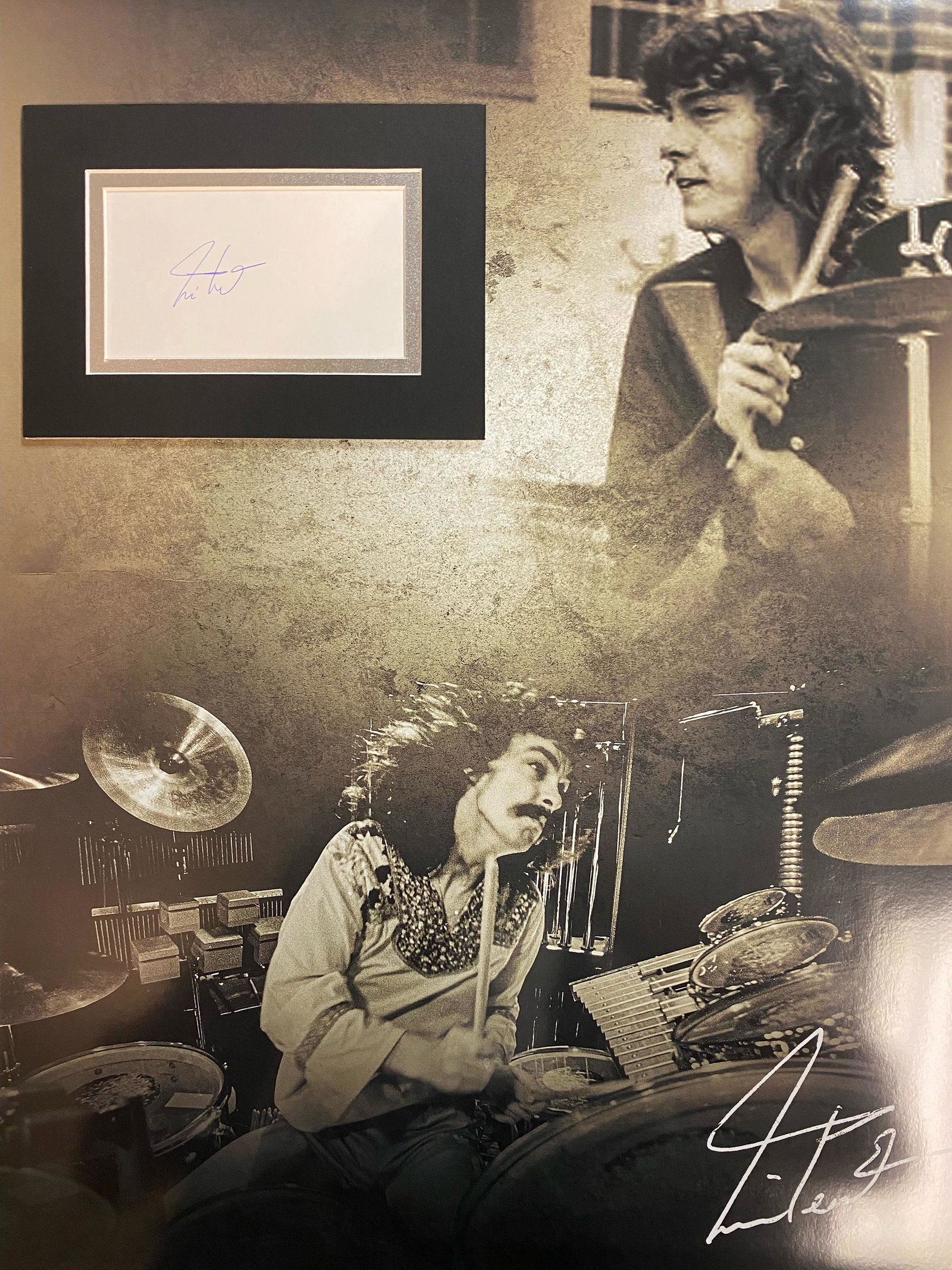 Neil Peart Autographed Display: Displays are not framed, and can be framed for a cost. Framed items will state they are framed in the name of the item. All signed items come with a COA. Ask any and all questions BEFORE bidding. Sign