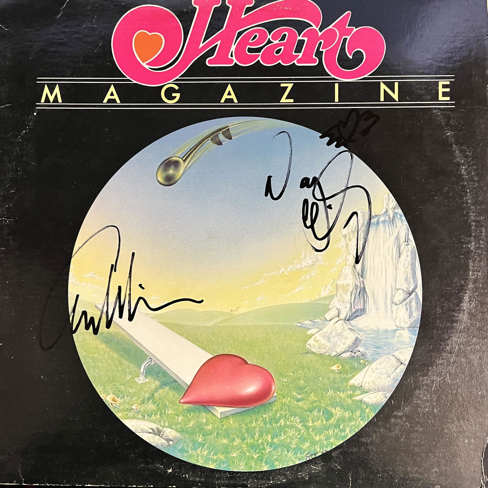 Heart Autographed Album (1 of 1)