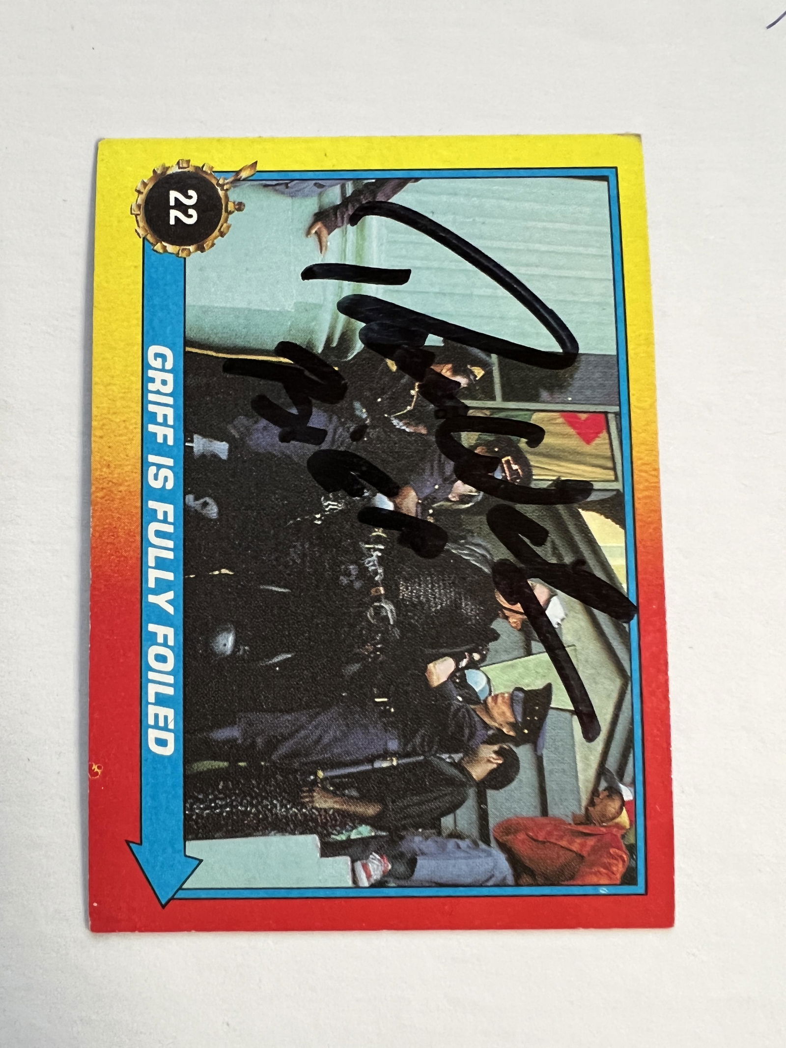 Tom Wilson Autographed Card (1 of 1)