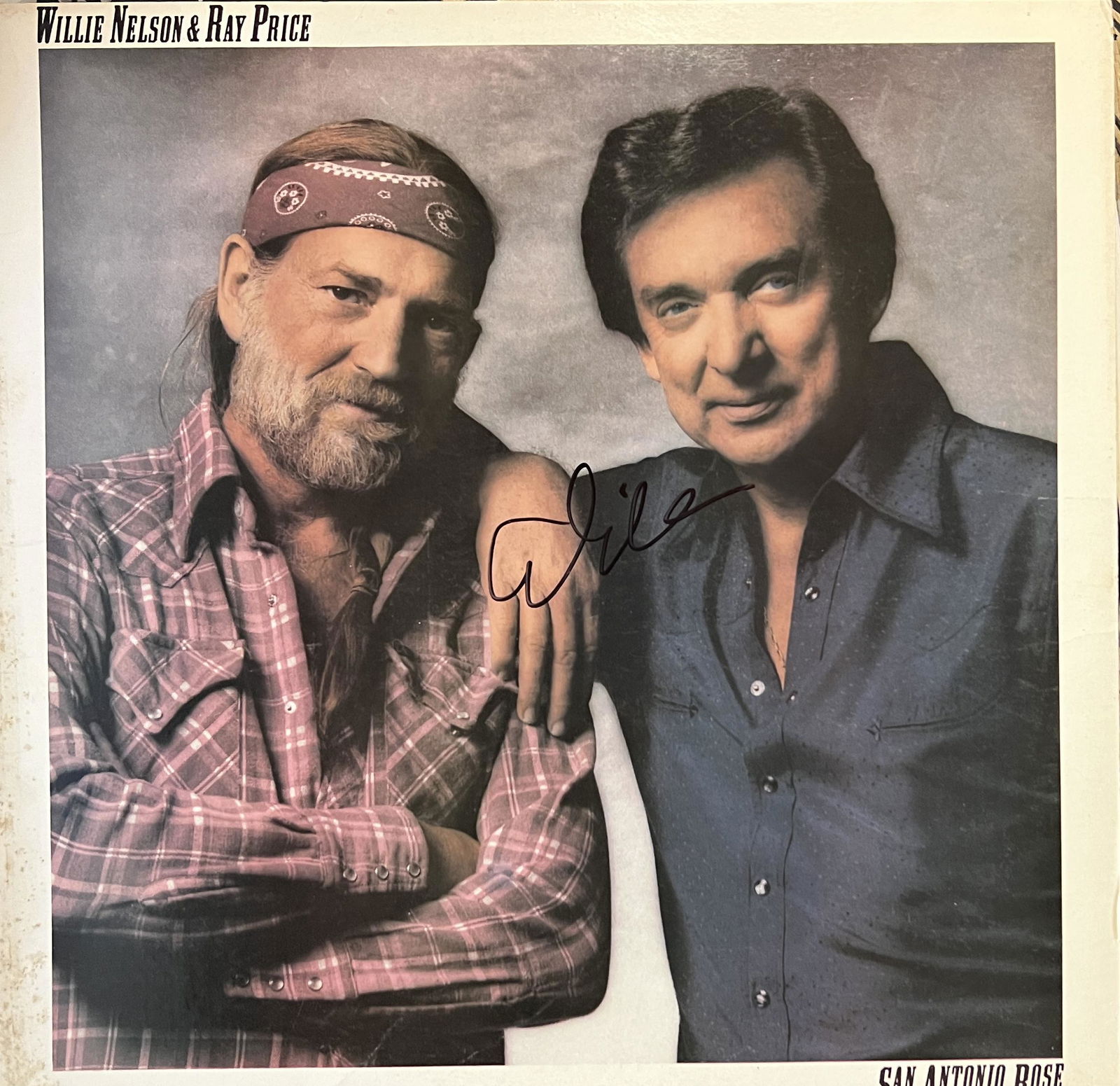 Willie Nelson Autographed ALBUM (1 of 1)