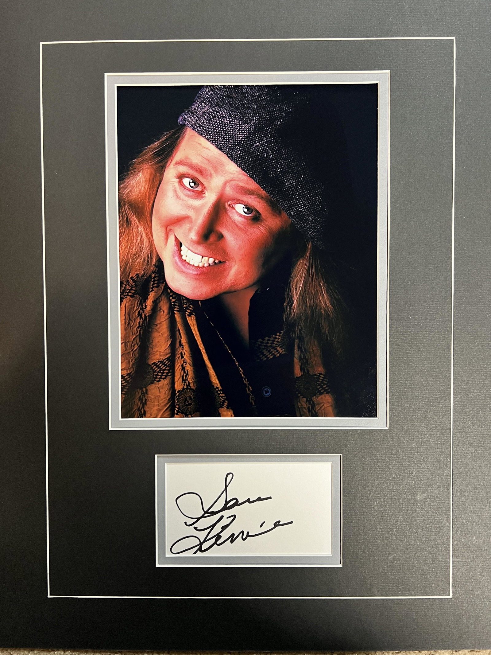 Sam Kinison Autographed Display (1 of 1)