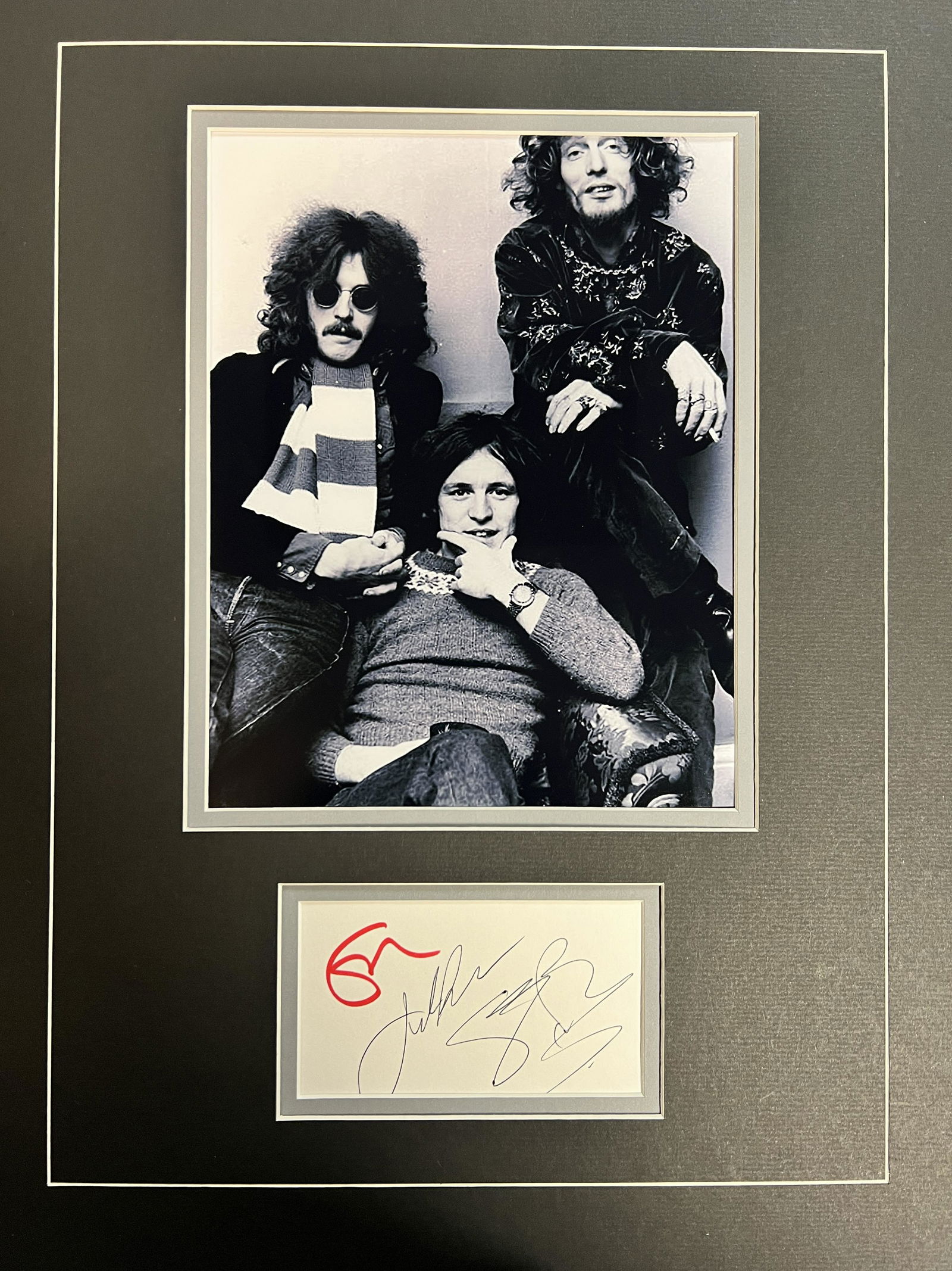 Cream Autographed DISPLAY All 3! (1 of 1)