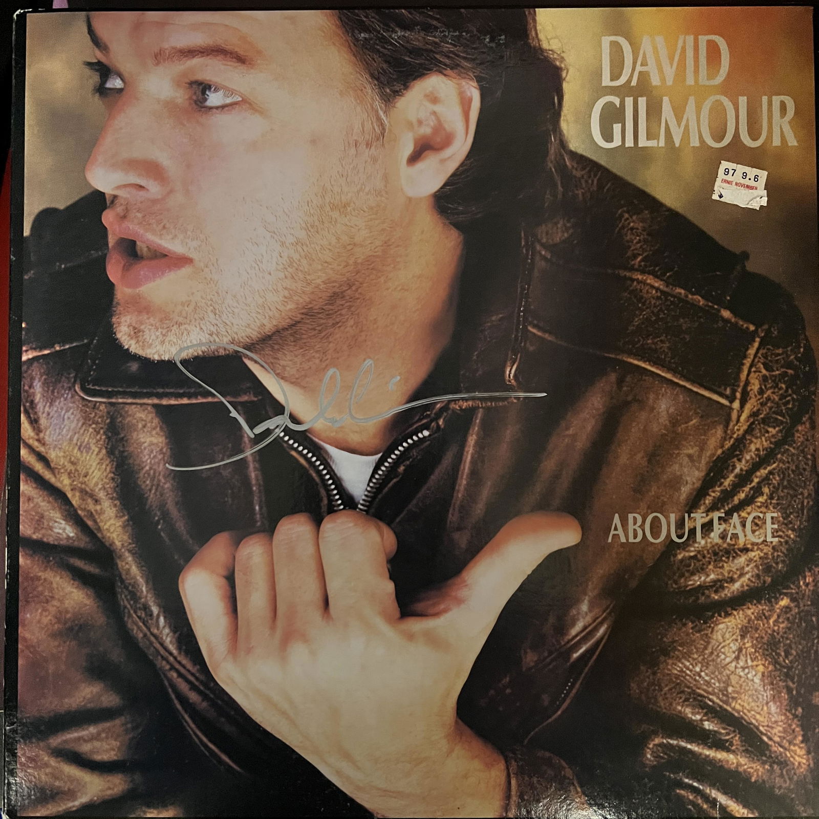 David Gilmour Autographed Album (1 of 1)