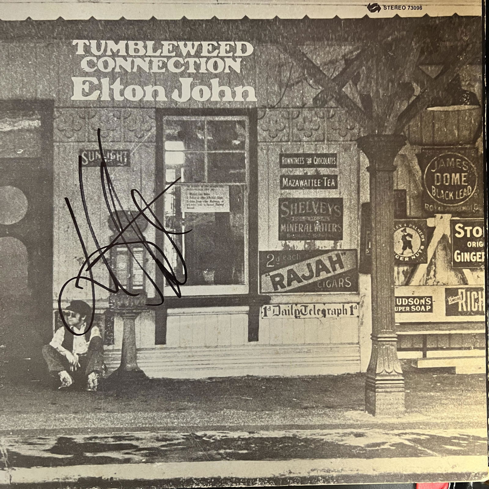 Elton John Autographed ALBUM (1 of 1)