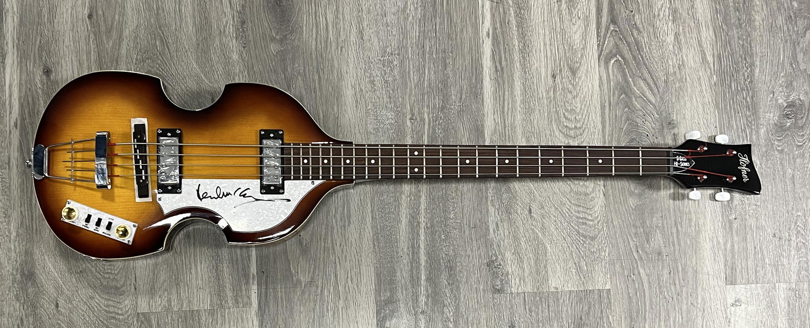 Paul McCartney Autographed Hofner Bass (1 of 1)