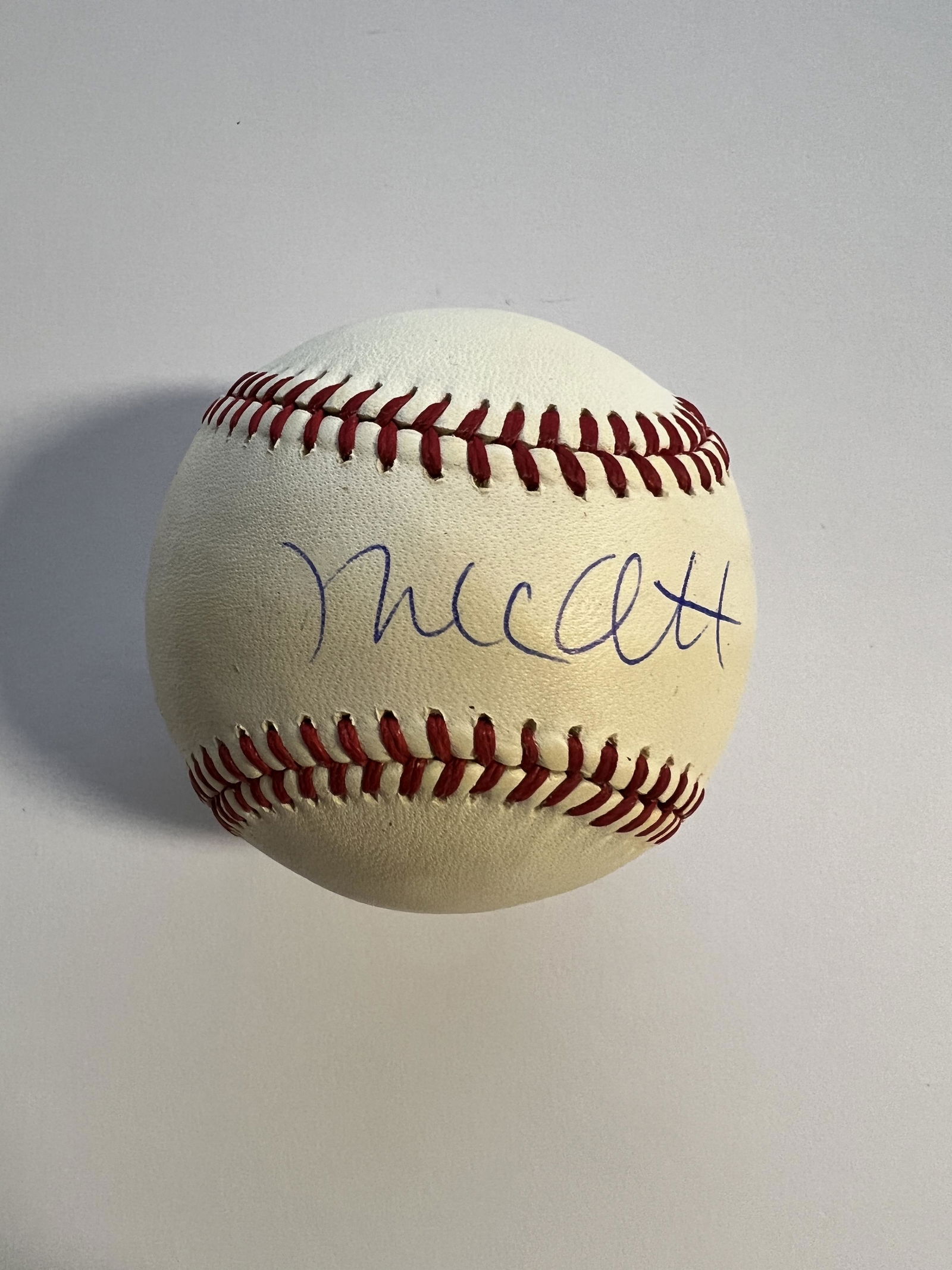 Mel Ott Autographd Baseball (1 of 1)