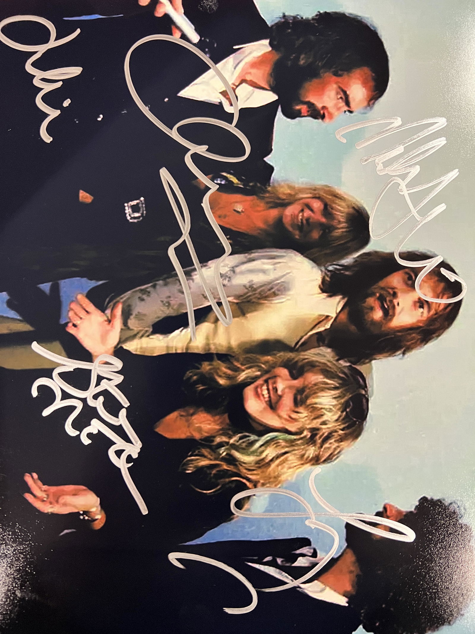 Fleetwood Mac Autographed 8x10 All 5 (1 of 1)