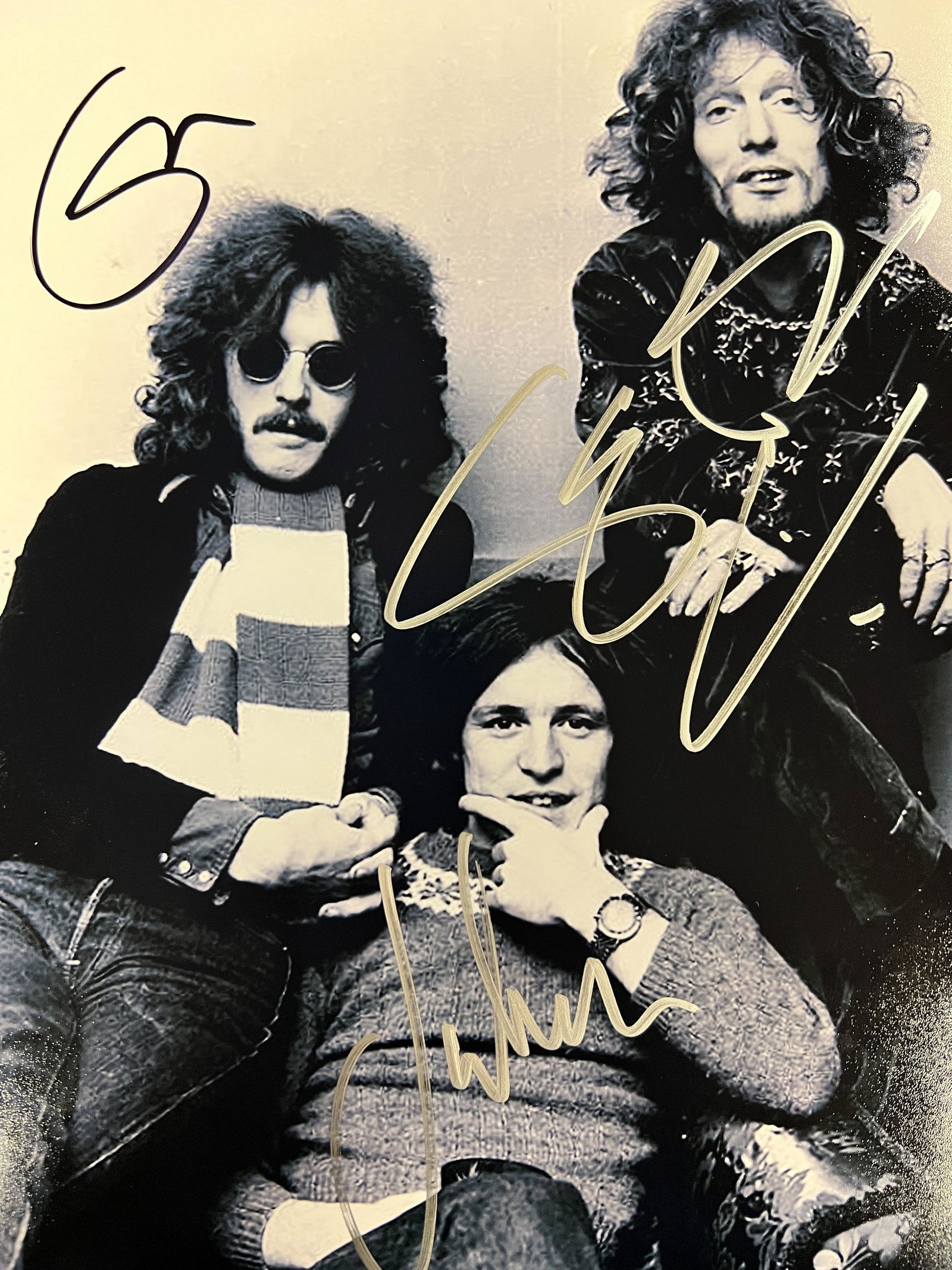 Cream Autographed 8x10 All 3 (1 of 1)