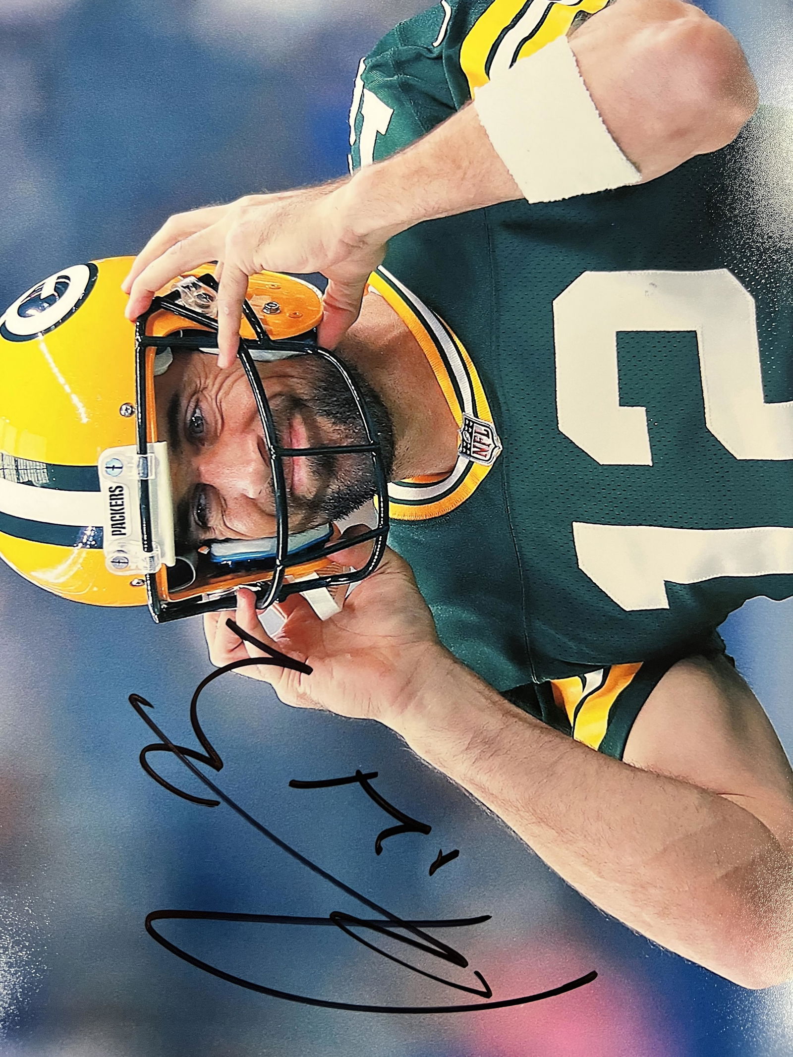 Aaron Rodgers Autographed Album (1 of 1)